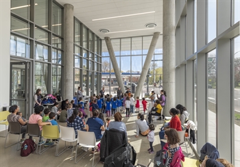 Chicago Public Library, West Loop Branch, by Skidmore, Owings