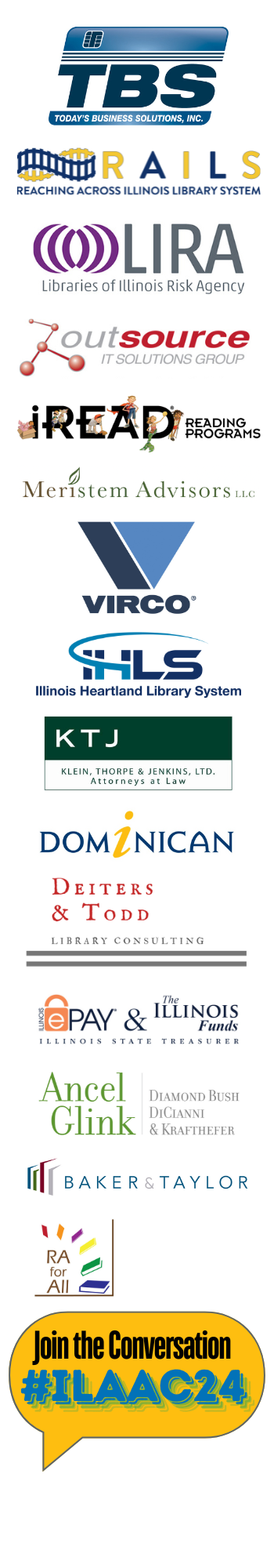 ILA Annual Conference sponsors 2024